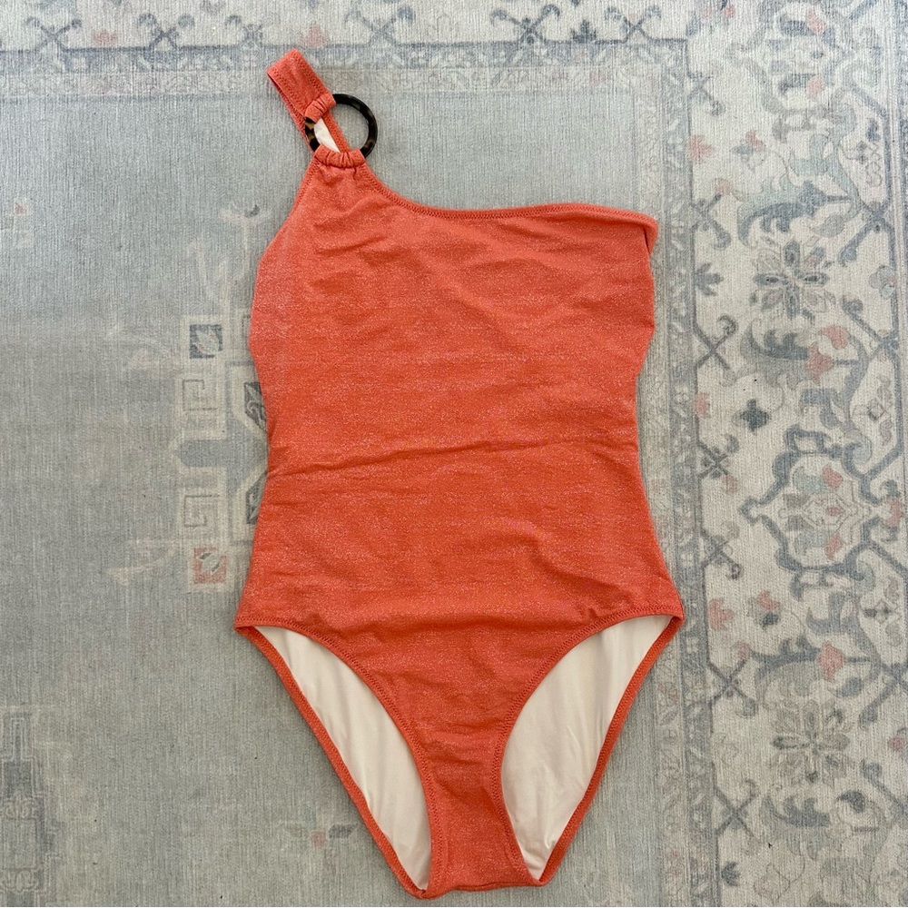 Solid & Striped Orange One Piece - image 3